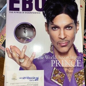 Prince ebony magazine used